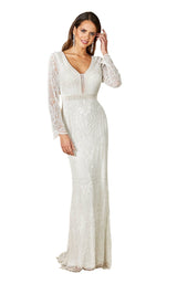 1 of 2 Lara 51090 Dress Ivory