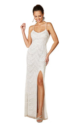 1 of 2 Lara 51092 Dress Ivory
