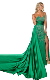 Rachel Allan 5111 Dress Emerald