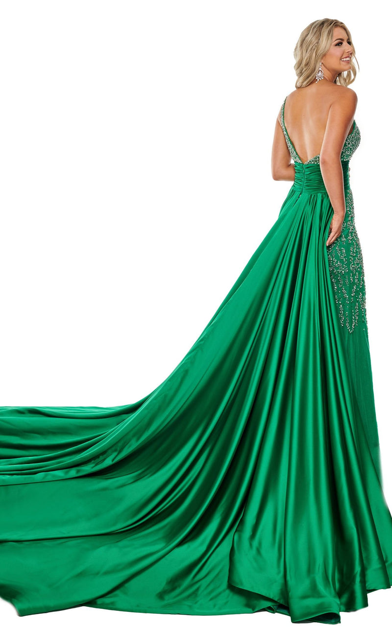 Rachel Allan 5111 Dress Emerald