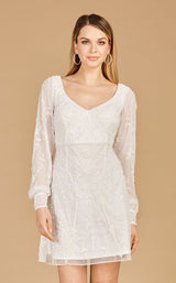 1 of 2 Lara 51116 Dress Ivory