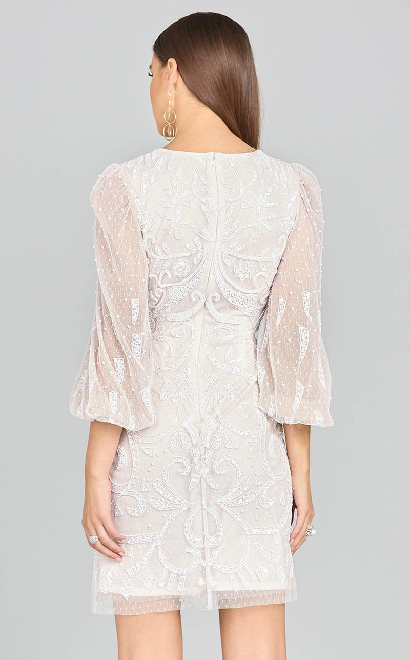 lara ivory ruffle dress Milio Milano Sara Lara Cotton Ruffle Maxi