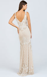 2 of 2 Lara 51136 Dress Nude-Ivory