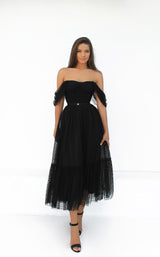 2 of 4 Tarik Ediz 51140 Dress Black