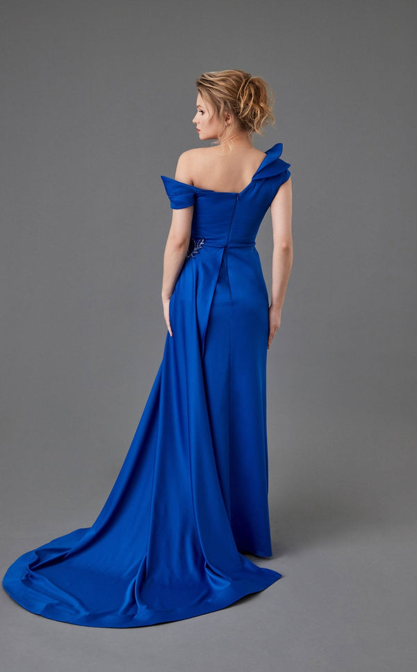 In Couture 5117 Dress Royal-Blue