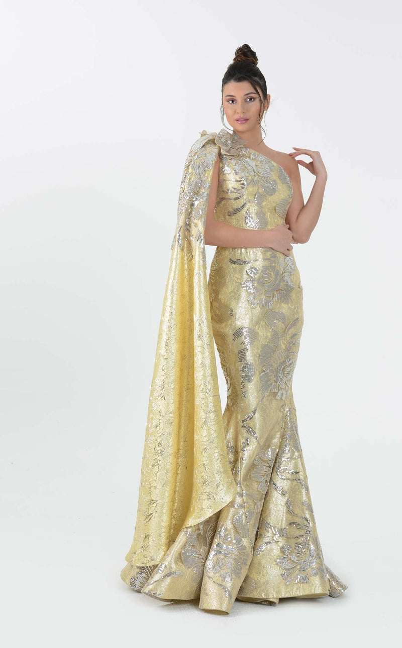 In Couture 5136 Dress Yellow