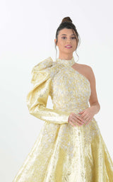 3 of 4 In Couture 5137 Dress Yellow