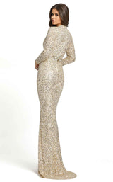 2 of 3 Mac Duggal 5140D Dress Nude