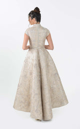 2 of 4 In Couture 5142 Dress Champagne-Ivory