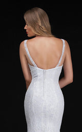 4 of 4 Nina Canacci 5142 Dress Diamond-White