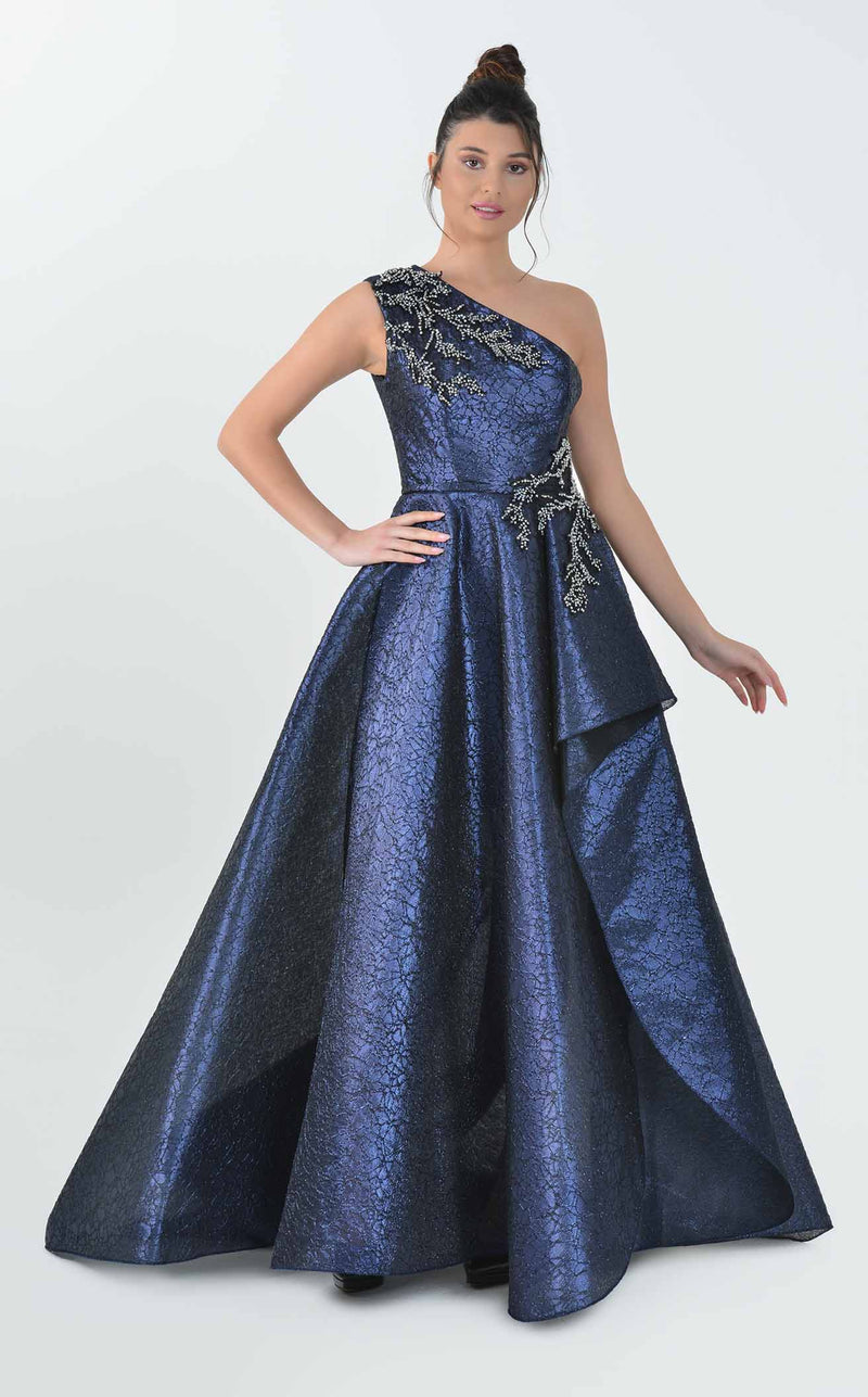 In Couture 5143 Dress Dark-Blue