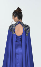 10 of 10 In Couture 5148 Dress Dark-Blue