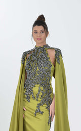 8 of 10 In Couture 5148 Dress Bright-Green