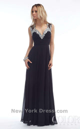 1 of 2 Colors Dress 1104 Black