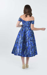 2 of 4 In Couture 5157 Dress Blue