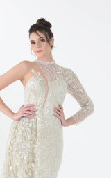 3 of 4 In Couture 5161 Dress Beige