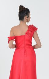 4 of 4 In Couture 5163 Dress Bordeaux