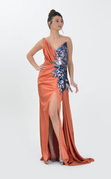 1 of 4 In Couture 5167 Dress Orange