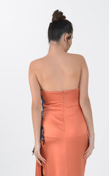 4 of 4 In Couture 5167 Dress Orange
