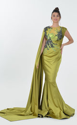 1 of 4 In Couture 5169 Dress Green