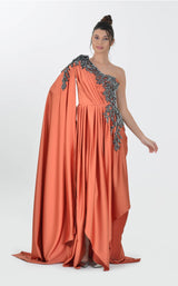 1 of 2 In Couture 5170 Dress Orange