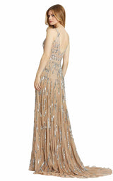 1 of 2 Mac Duggal 5172M Nude/Silver