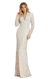 1 of 4 Mac Duggal 5173D Nude