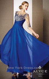 1 of 2 Alyce 5628 Sapphire