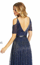 4 of 4 Mac Duggal 5175D Dress Navy