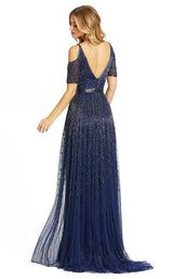 2 of 4 Mac Duggal 5175D Dress Navy