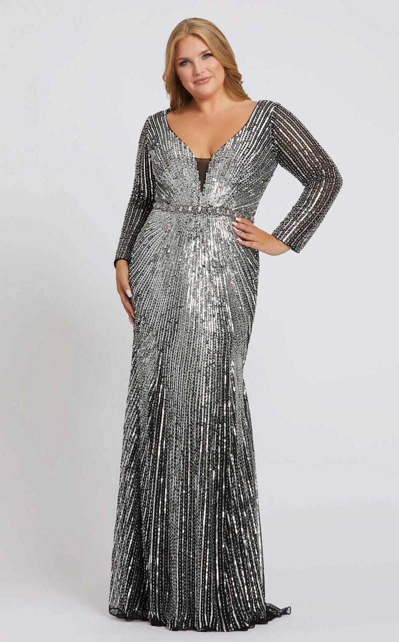 Mac Duggal Fabulouss 5176 Black-Silver