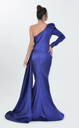 2 of 4 In Couture 5176 Dress Dark-Blue