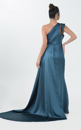 2 of 4 In Couture 5178 Dress Dark-Green