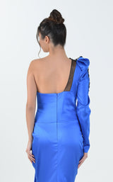 4 of 4 In Couture 5181 Dress Dark-Blue