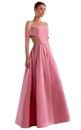 1 of 2 Edward Arsouni Couture SS0519 Dress Rose