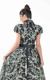 4 of 4 In Couture 5201 Dress Black