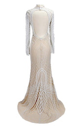Paul Rekhi 5206 Dress Ivory