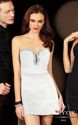 2 of 8 Alyce 4393 White