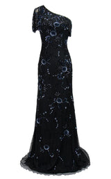 1 of 10 Paul Rekhi 5208 Dress Black