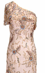 8 of 10 Paul Rekhi 5208 Dress Rose