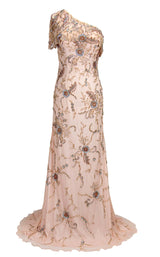 3 of 10 Paul Rekhi 5208 Dress Rose