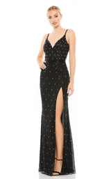 1 of 3 Mac Duggal 5211 Dress Black