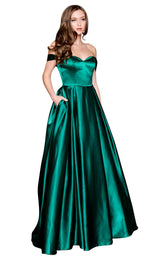 1 of 6 Nina Canacci 5214 Dress Emerald