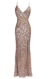 Paul Rekhi 5221 Dress Rose-Gold