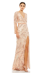 2 of 6 Mac Duggal 5222 Dress Rose-Gold