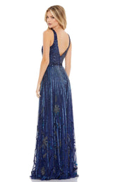 3 of 4 Mac Duggal 5226 Dress Navy