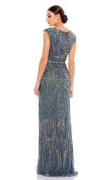 4 of 5 Mac Duggal 5227 Dress Charcoal