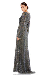 2 of 3 Mac Duggal 5235 Dress Charcoal