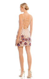 2 of 3 Mac Duggal 5250 Dress Champagne