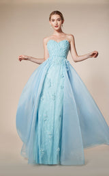 1 of 7 Andrea and Leo 5261 Baby Blue